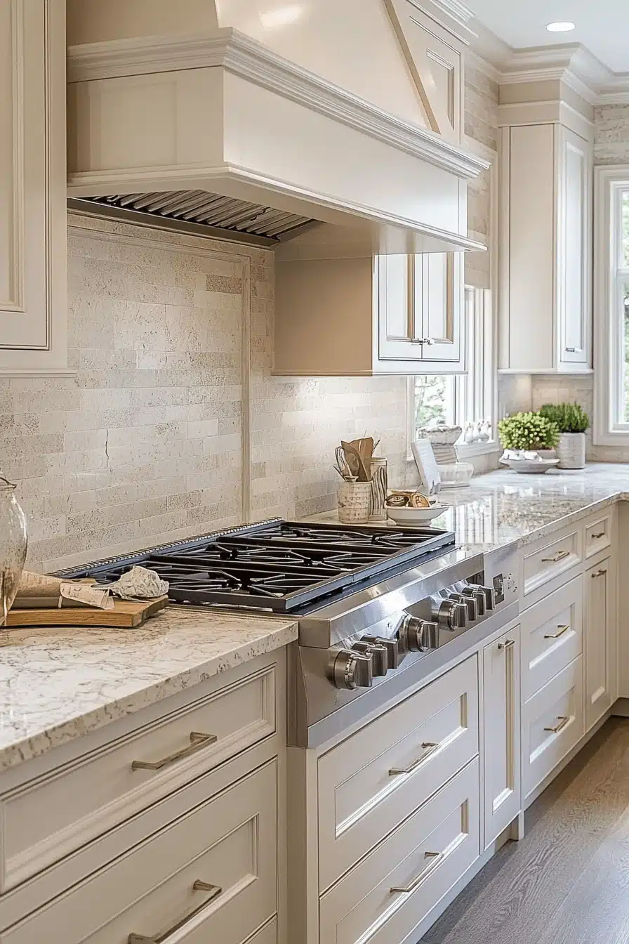 Neutral Kitchen Cabinets