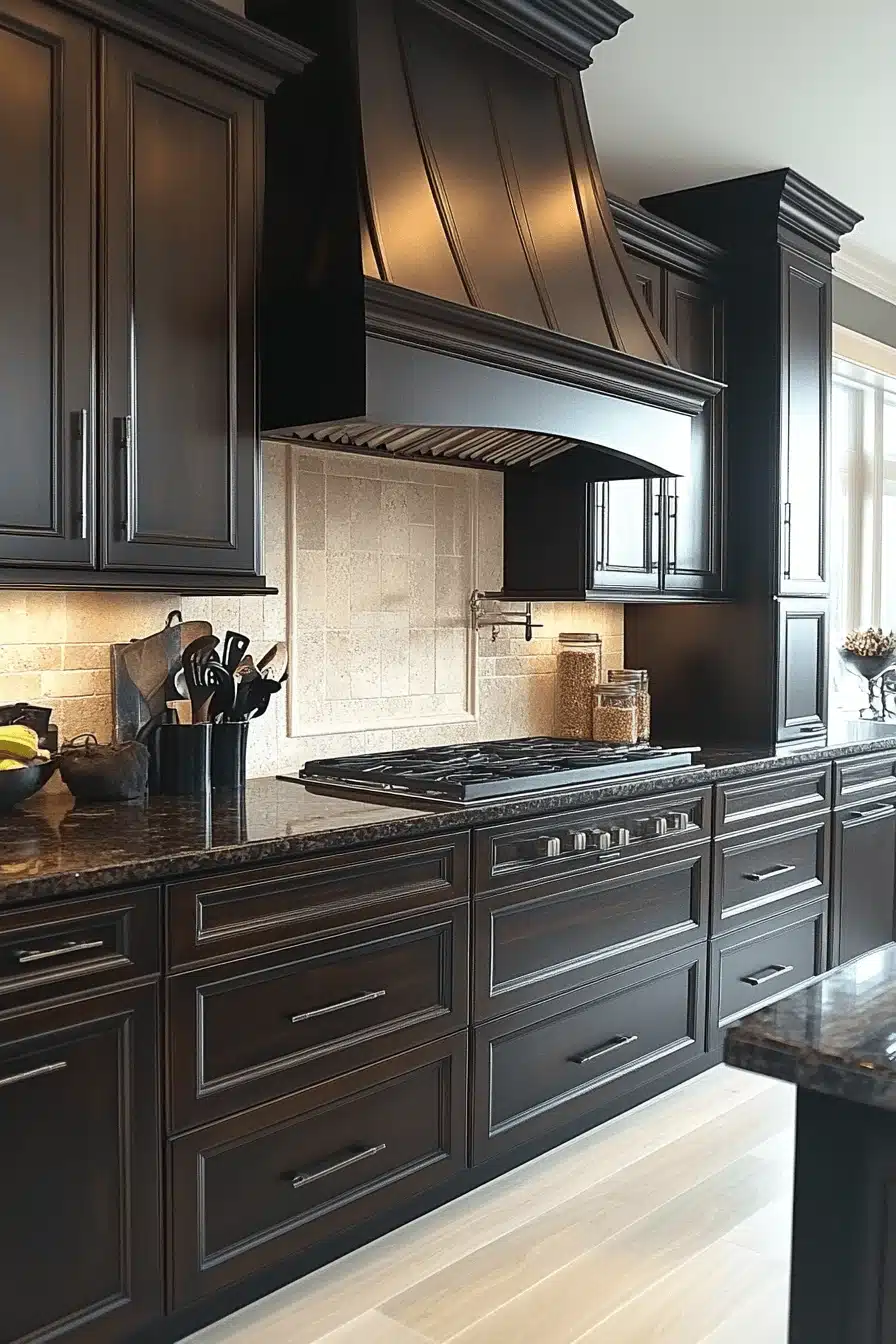 Walnut Kitchen Cabinets