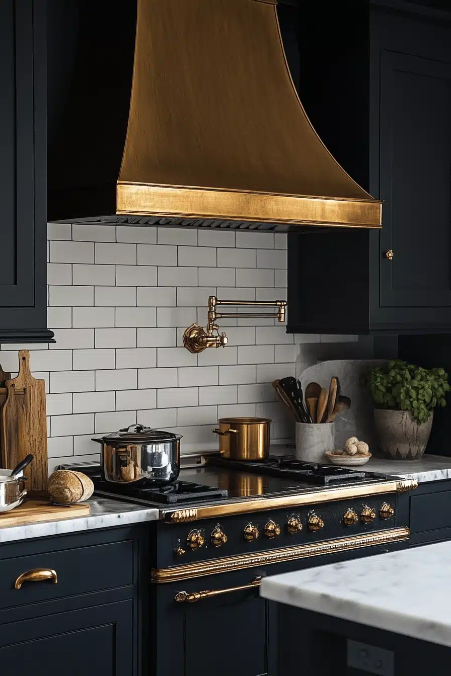 modern victorian kitchen