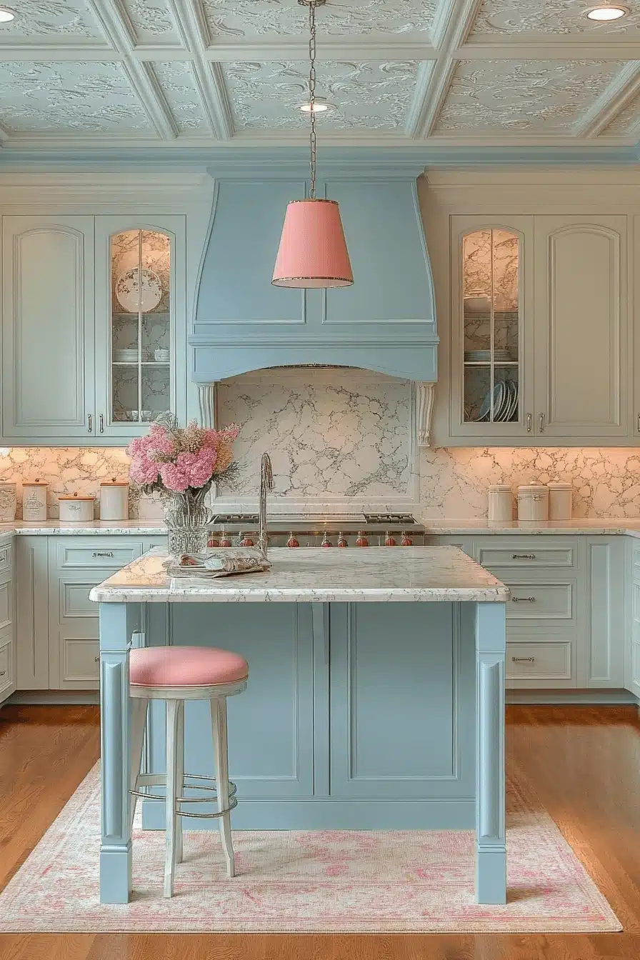 modern vintage kitchen