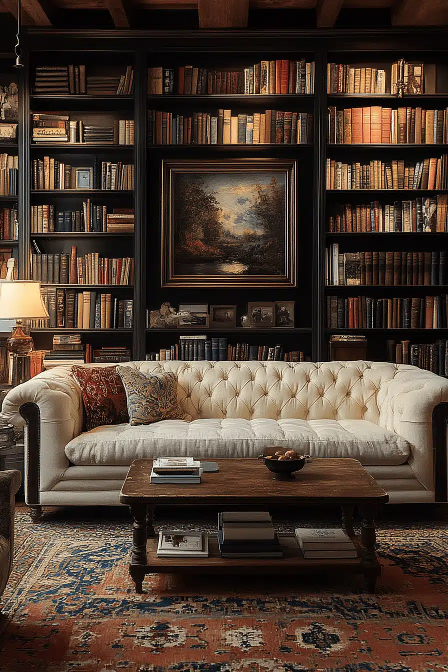 neoclassical interior living rooms