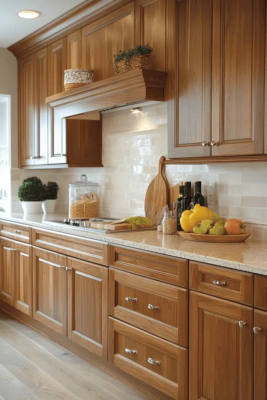 Walnut Kitchen Cabinets