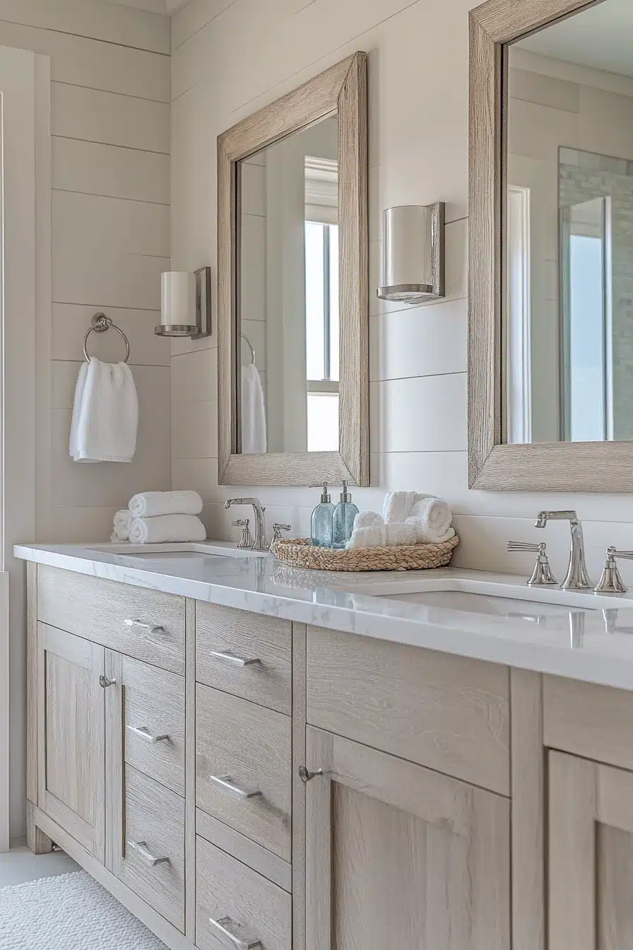 coastal cottage bathroom