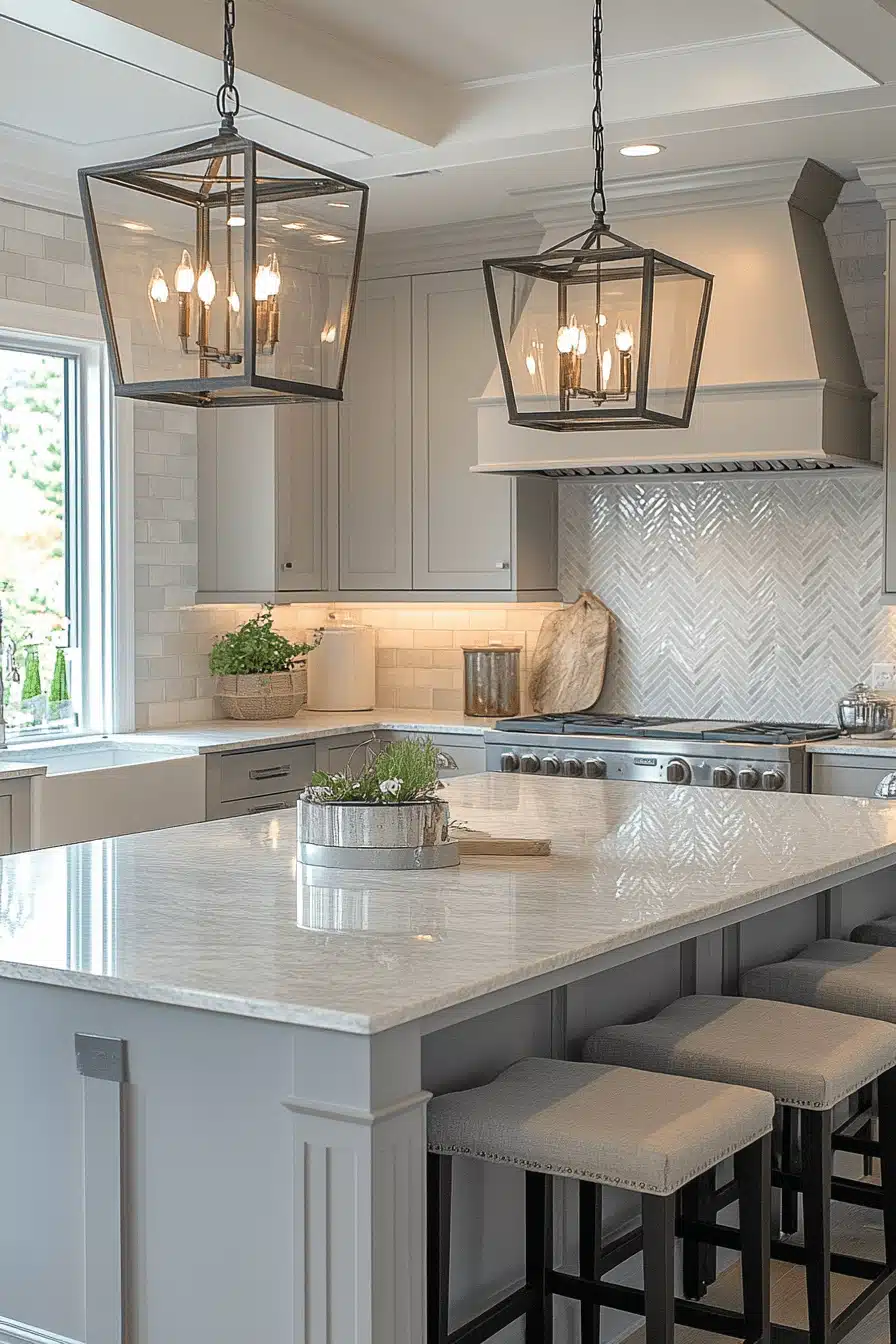 modern vintage kitchen