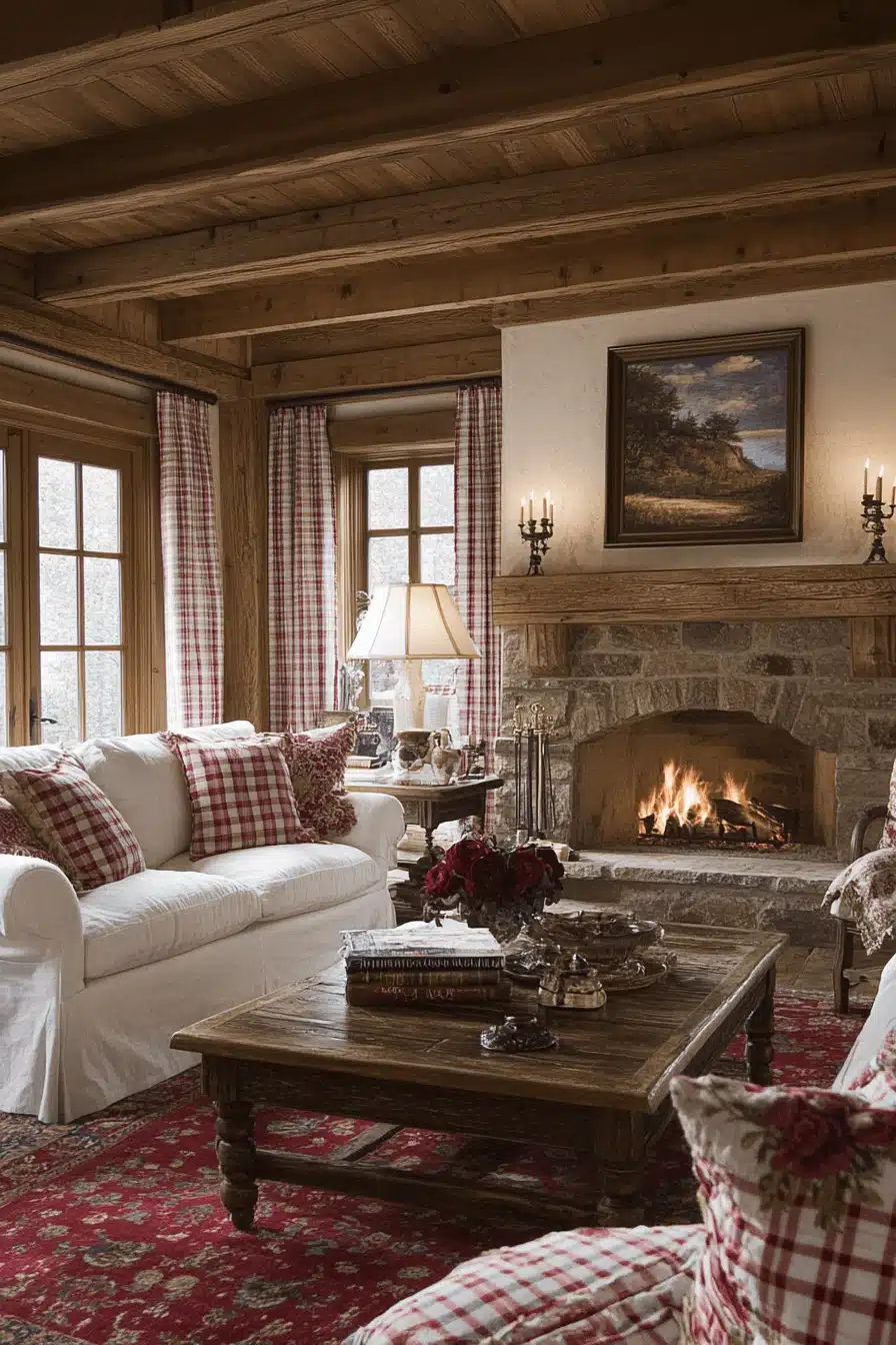 french provincial living room