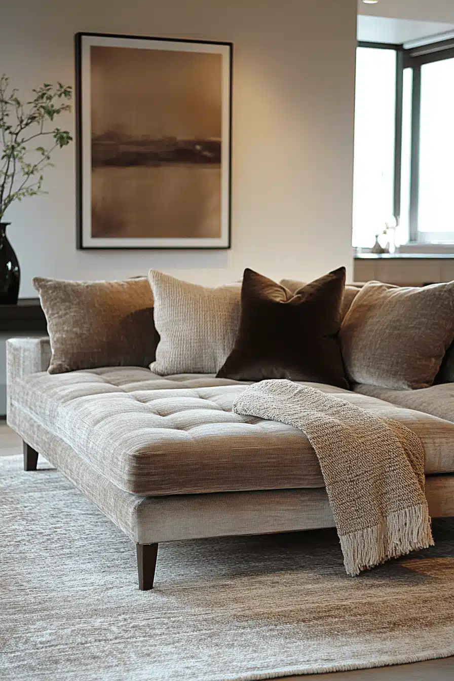 brown living room decorating ideas