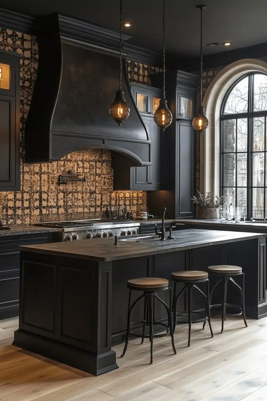 modern victorian kitchen