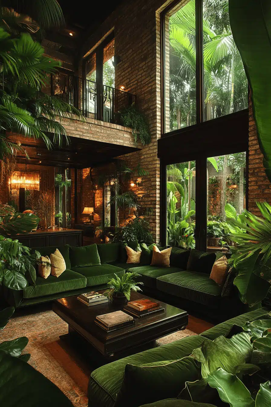 tropical interior design living rooms