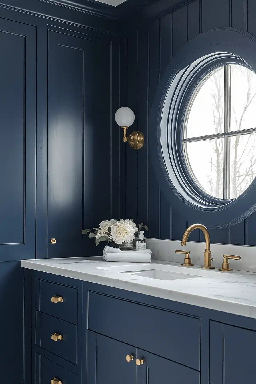 coastal cottage bathroom