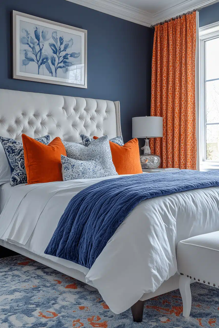 modern victorian bedroom