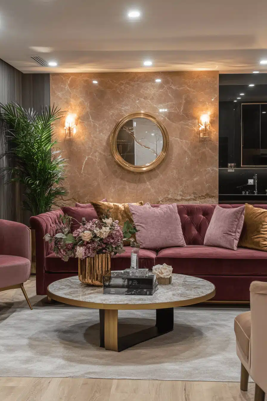stone wall interior