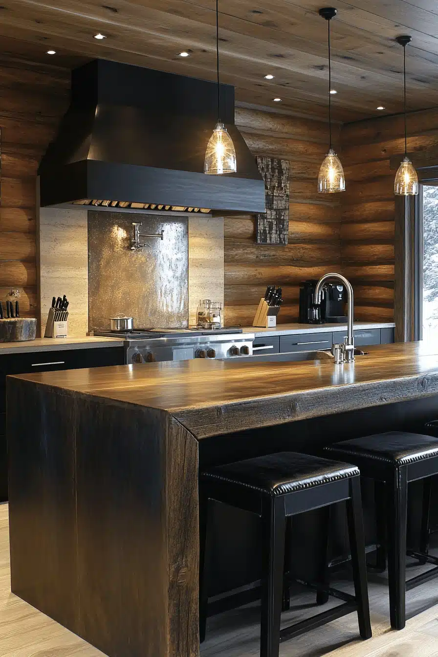 cabin kitchens