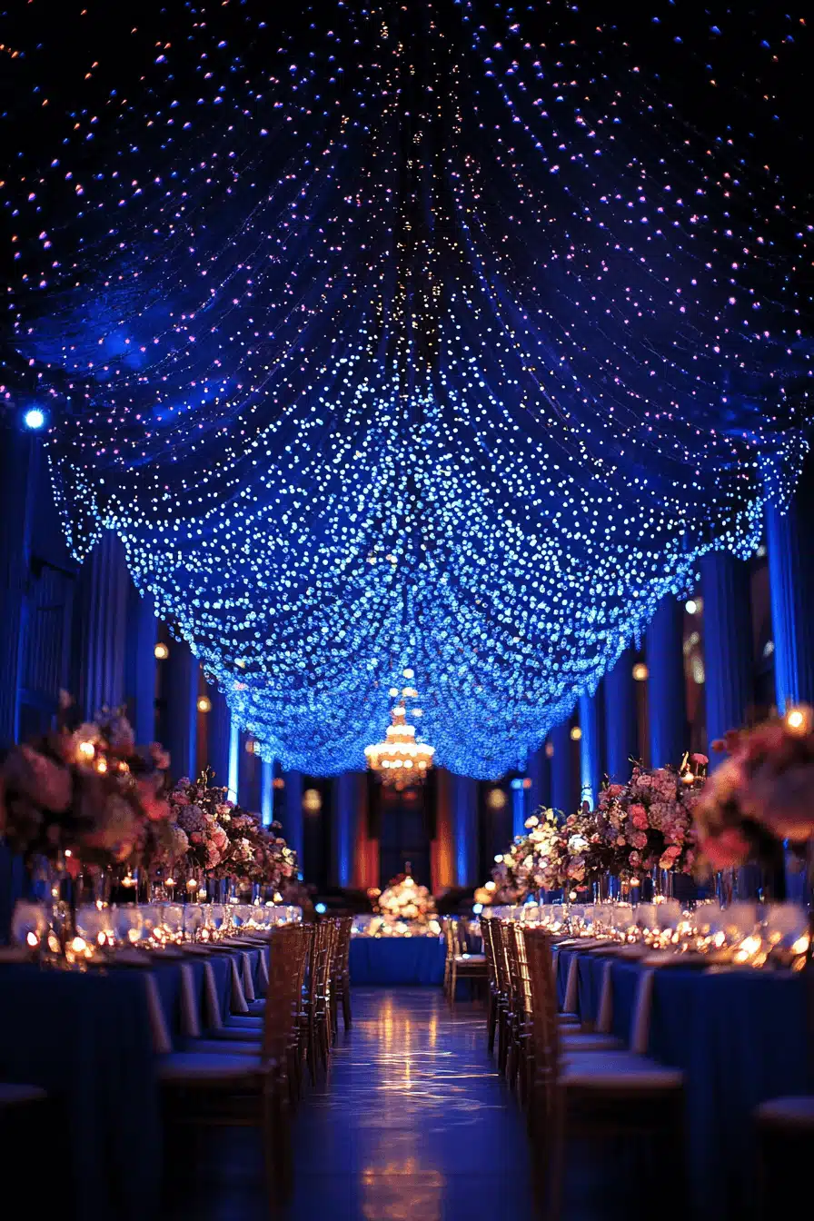 moody romantic wedding decor