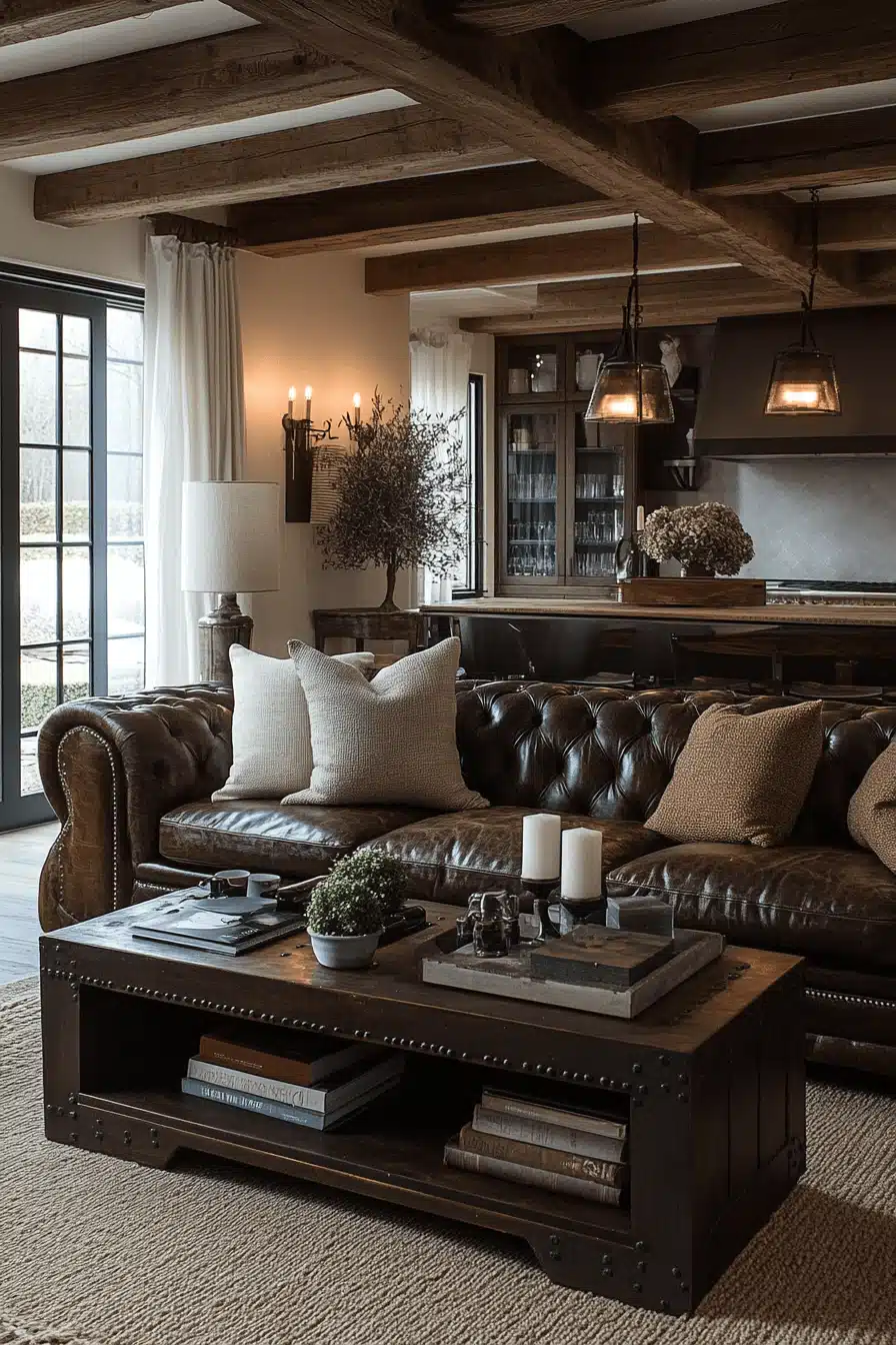 brown living room decorating ideas