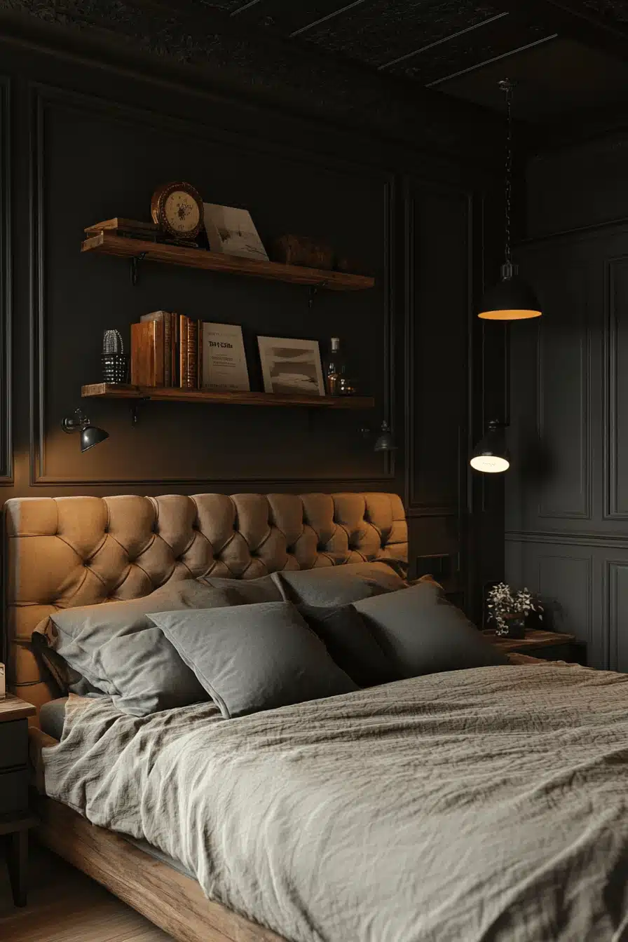 industrial bedroom design