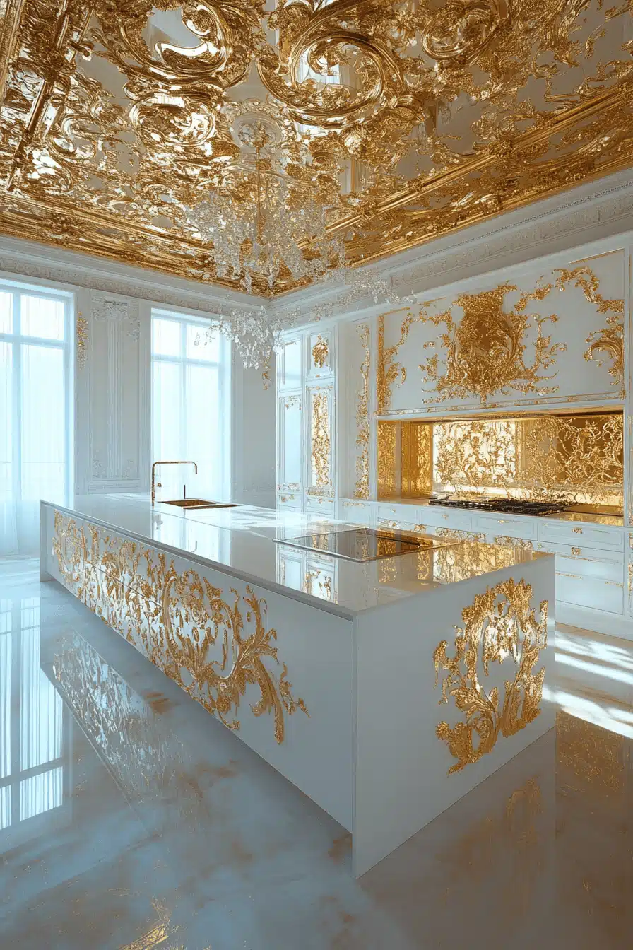 modern victorian kitchen