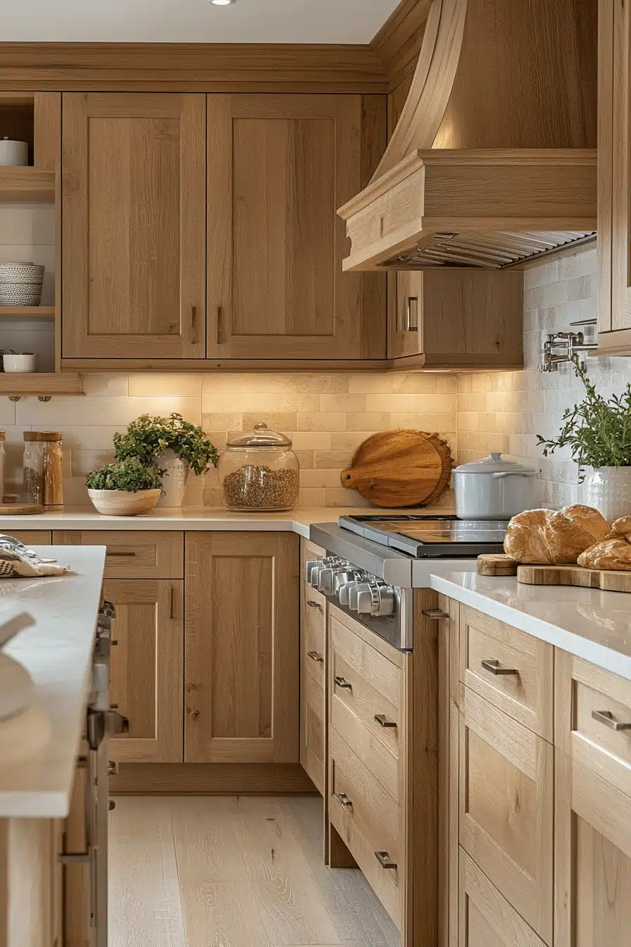Birch Kitchen Cabinets