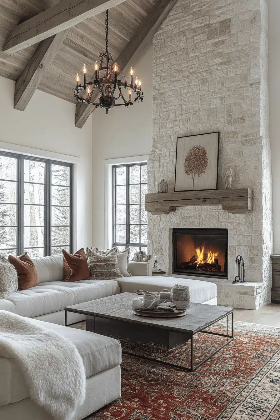cabin living room
