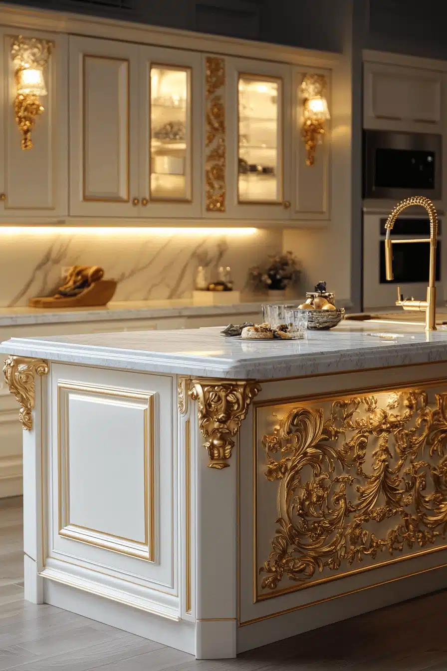 modern victorian kitchen