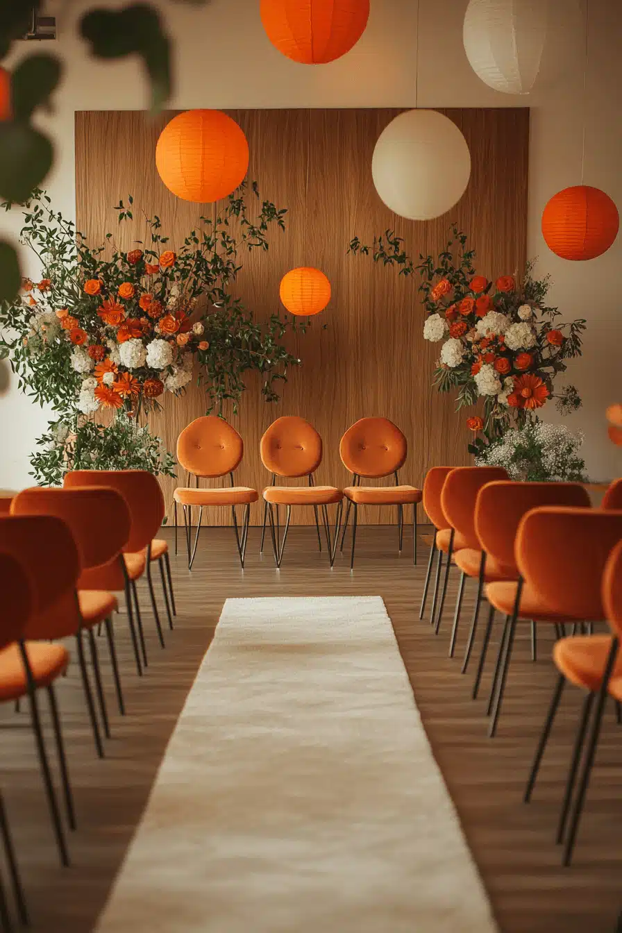 modern vintage wedding