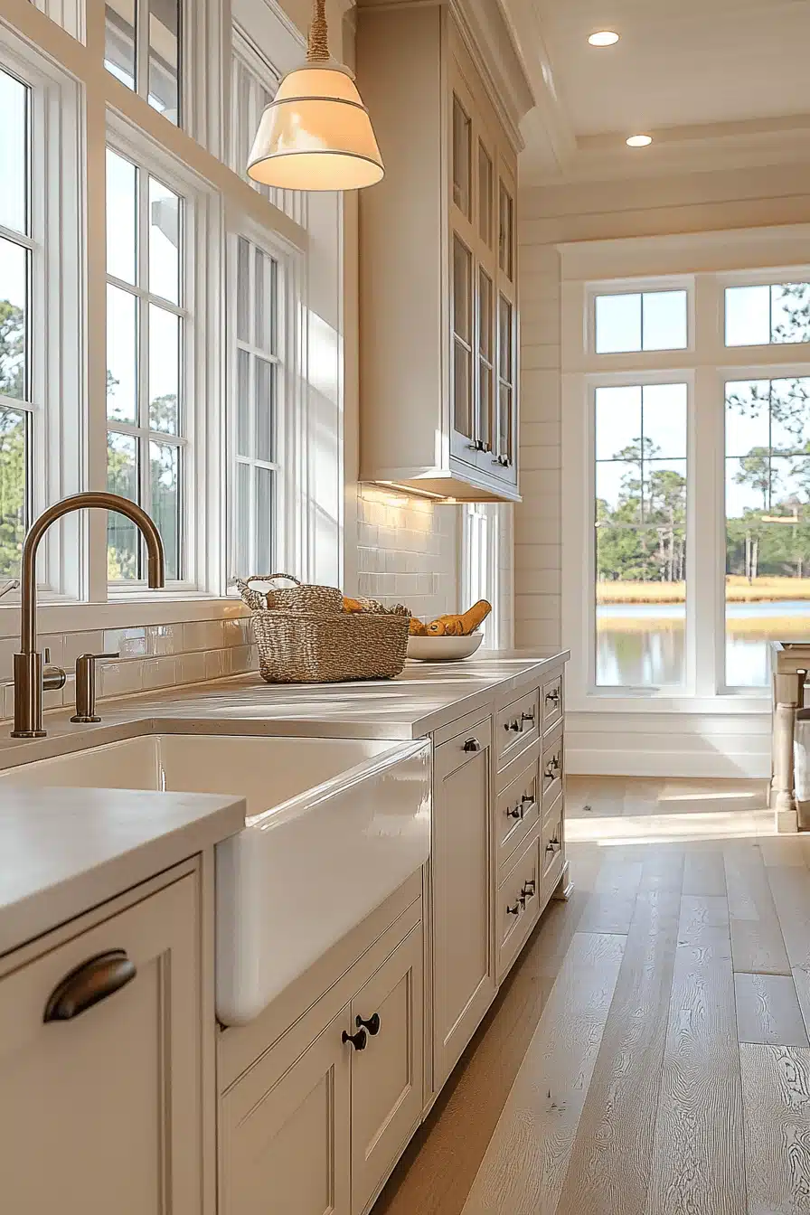 coastal cottage kitchen