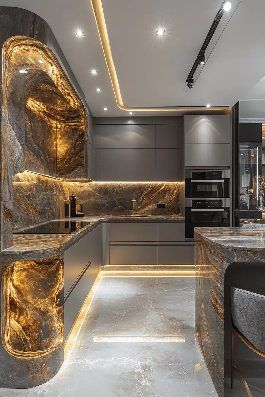 light grey kitchen cabinets