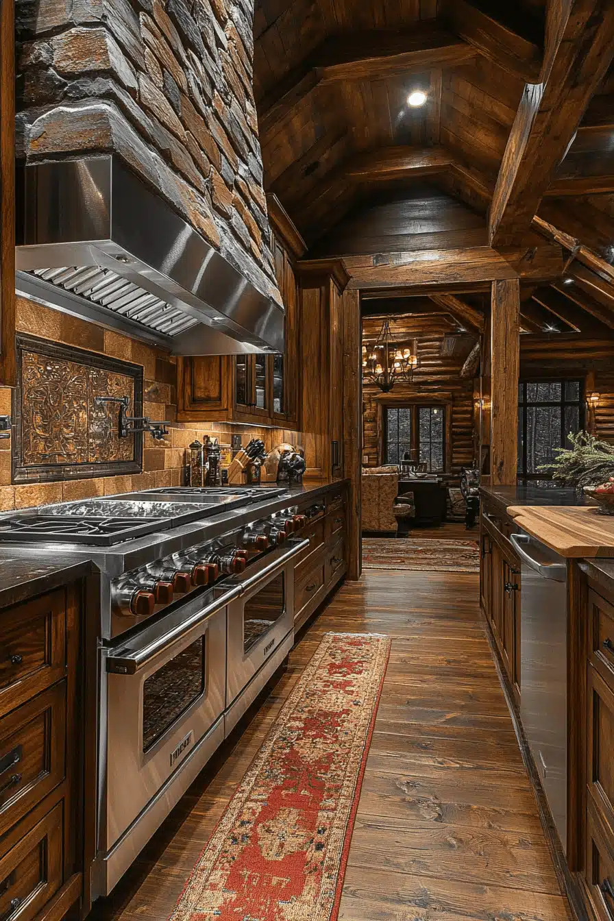 cabin kitchens