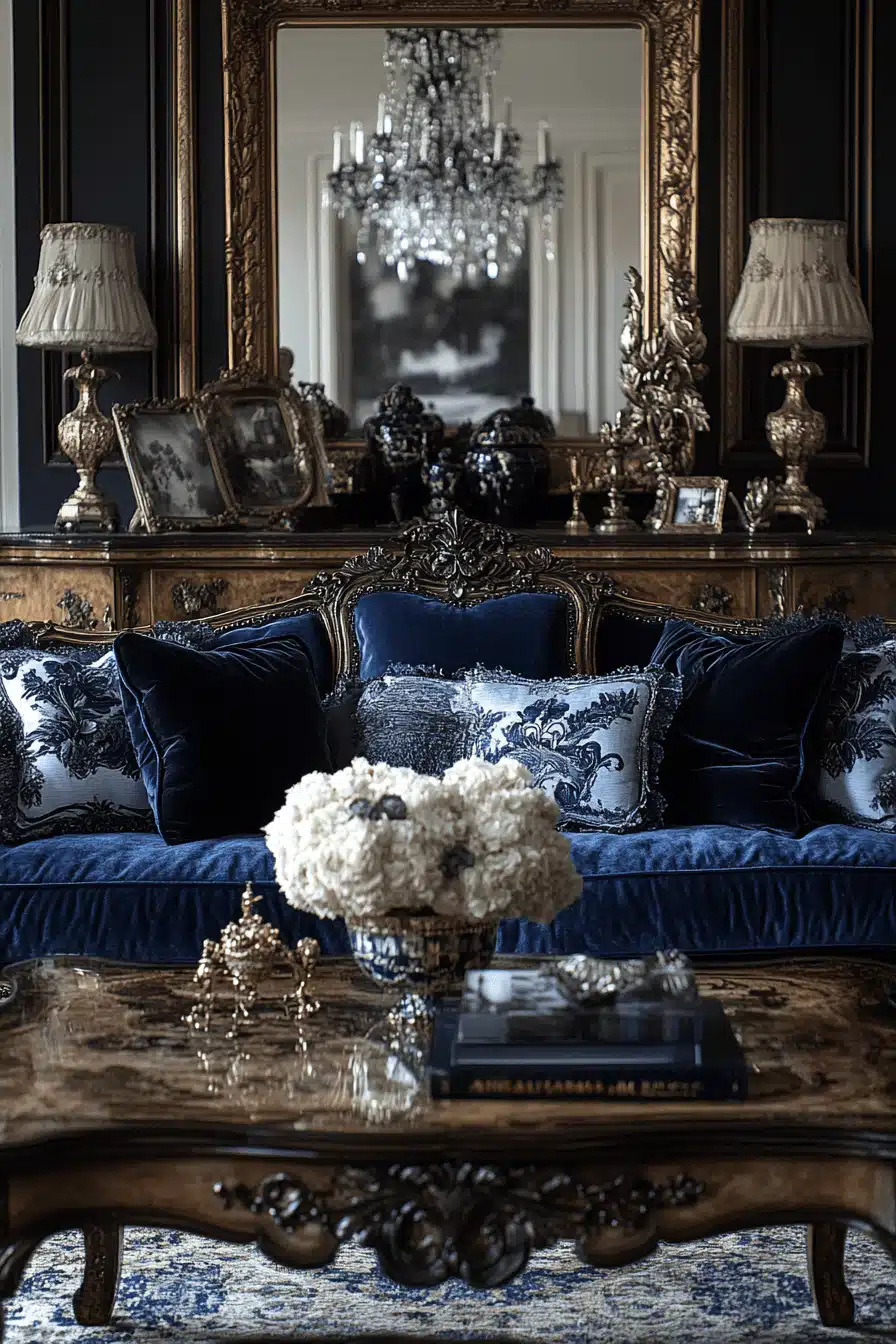 french provincial living room