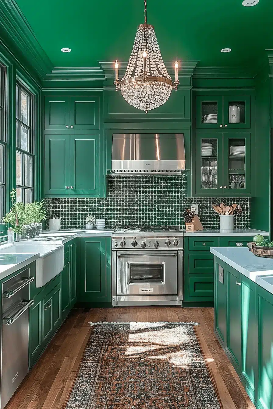 modern victorian kitchen
