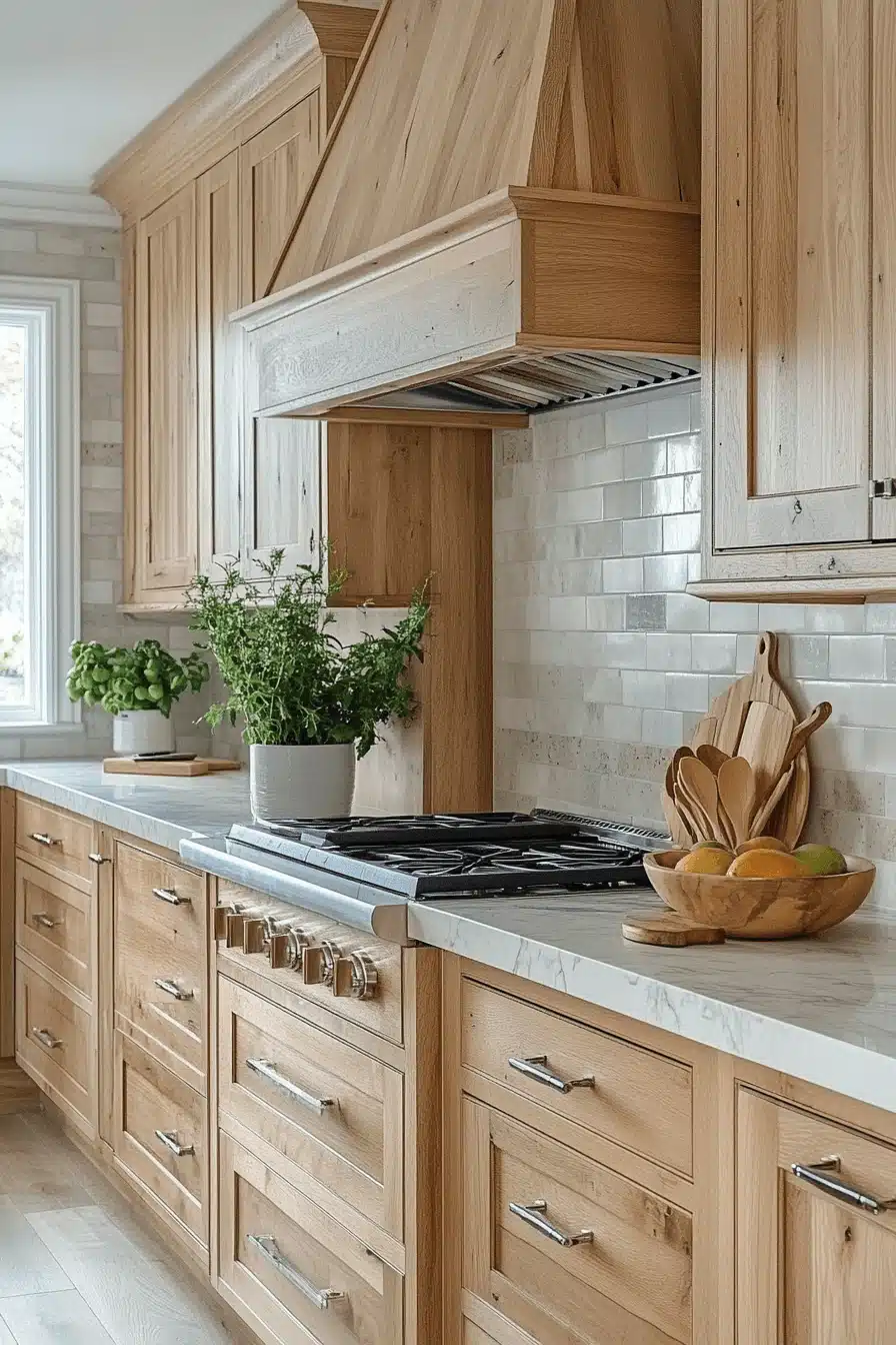 Birch Kitchen Cabinets