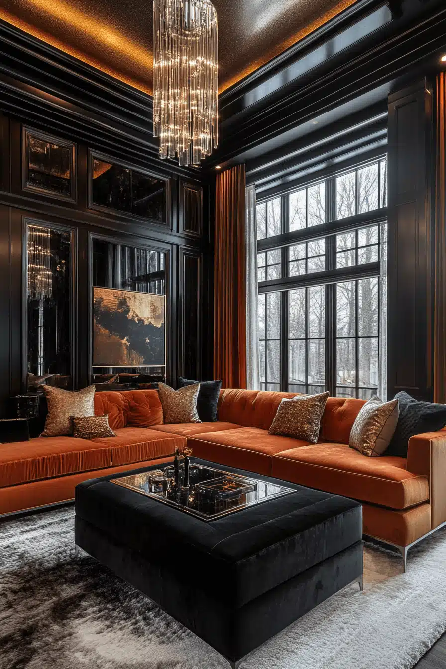 modern vintage interior