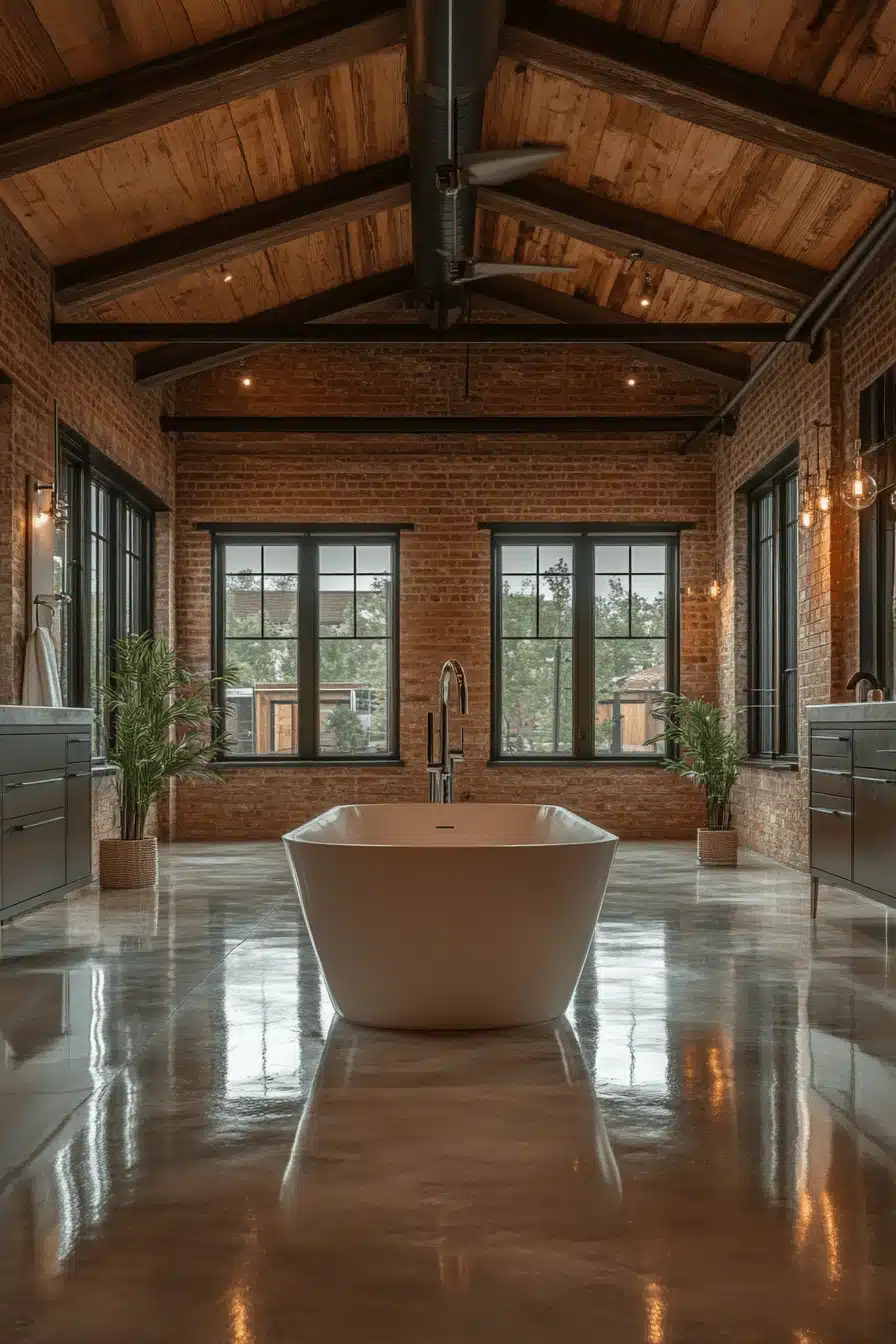 industrial bathroom ideas