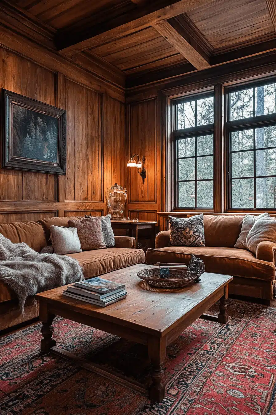 cabin living room