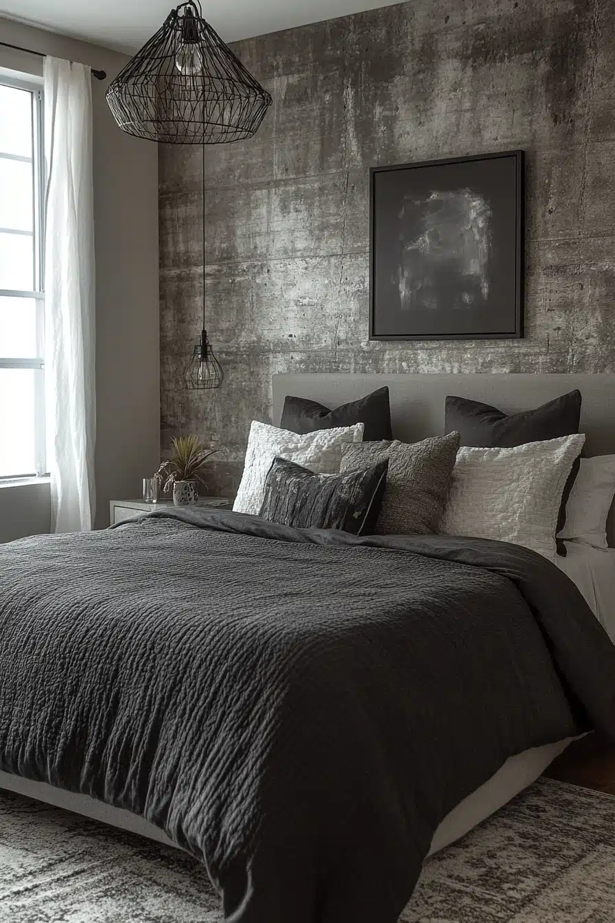industrial bedroom design