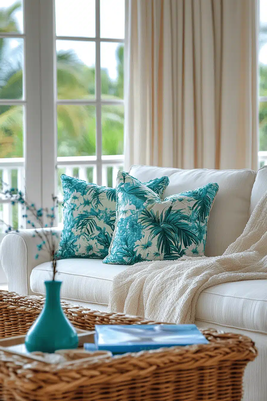 tropical interior design living rooms