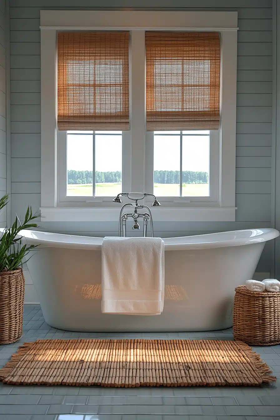 coastal cottage bathroom