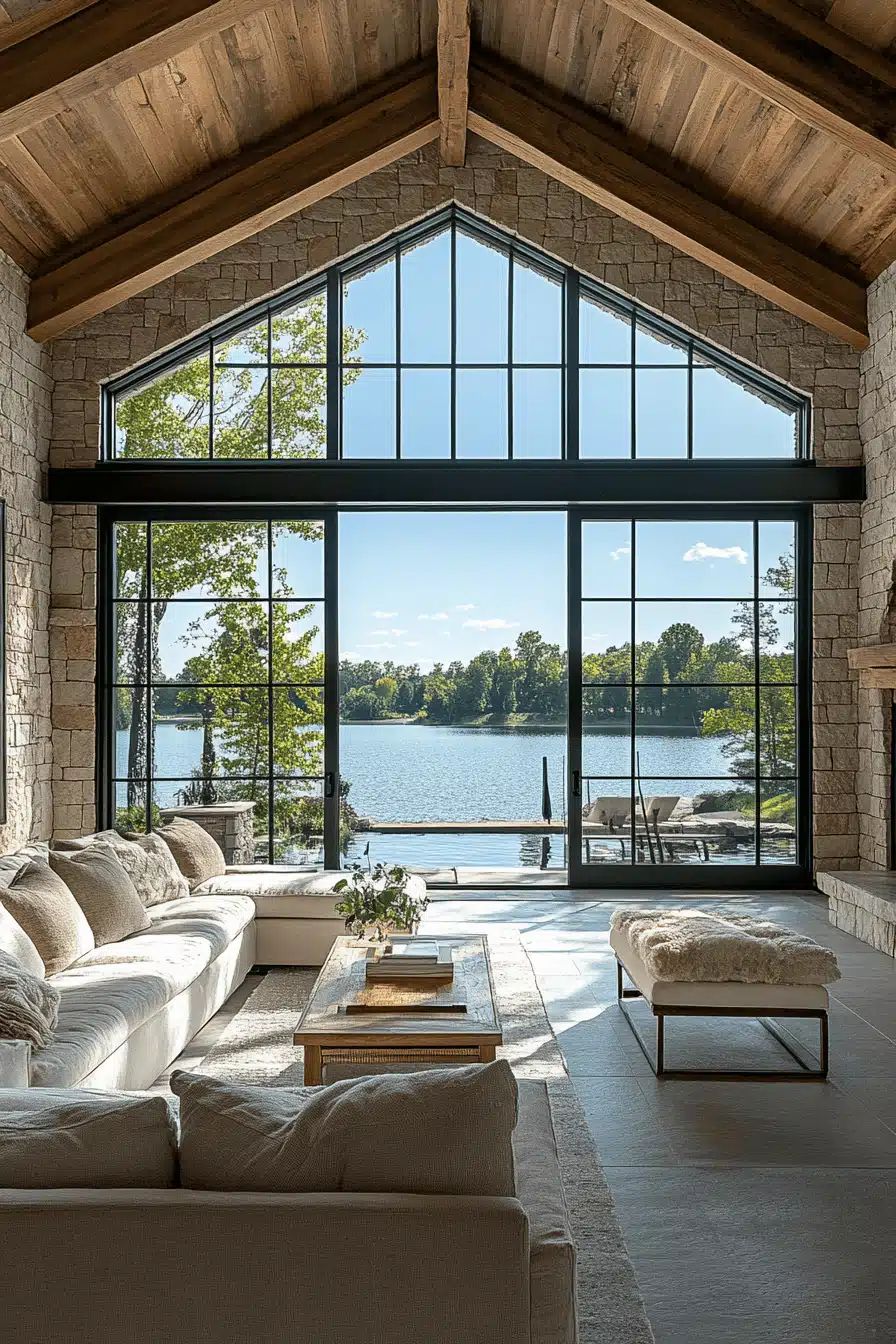 cabin living room