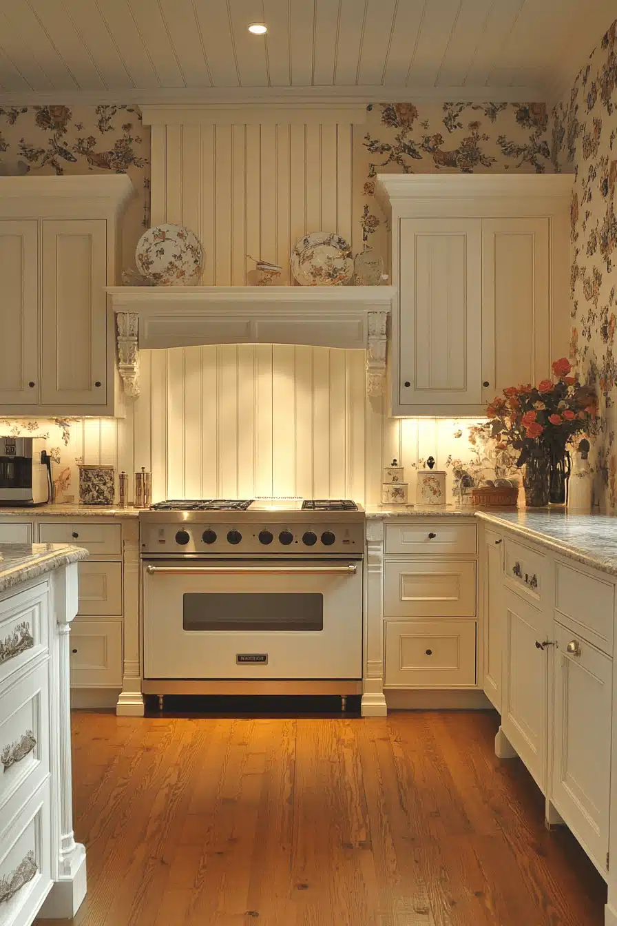 modern vintage kitchen