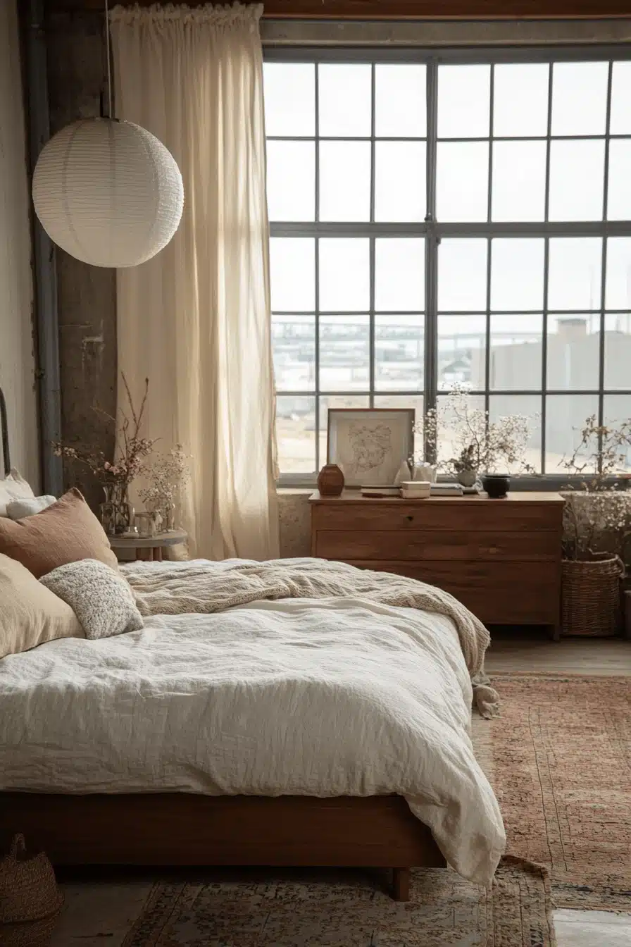 industrial bedroom design