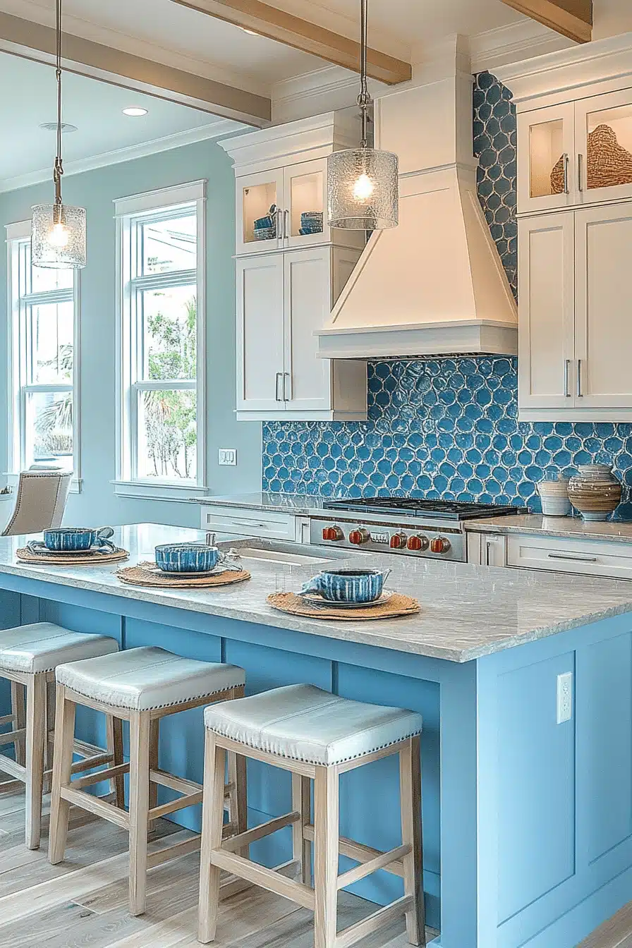 coastal cottage kitchen