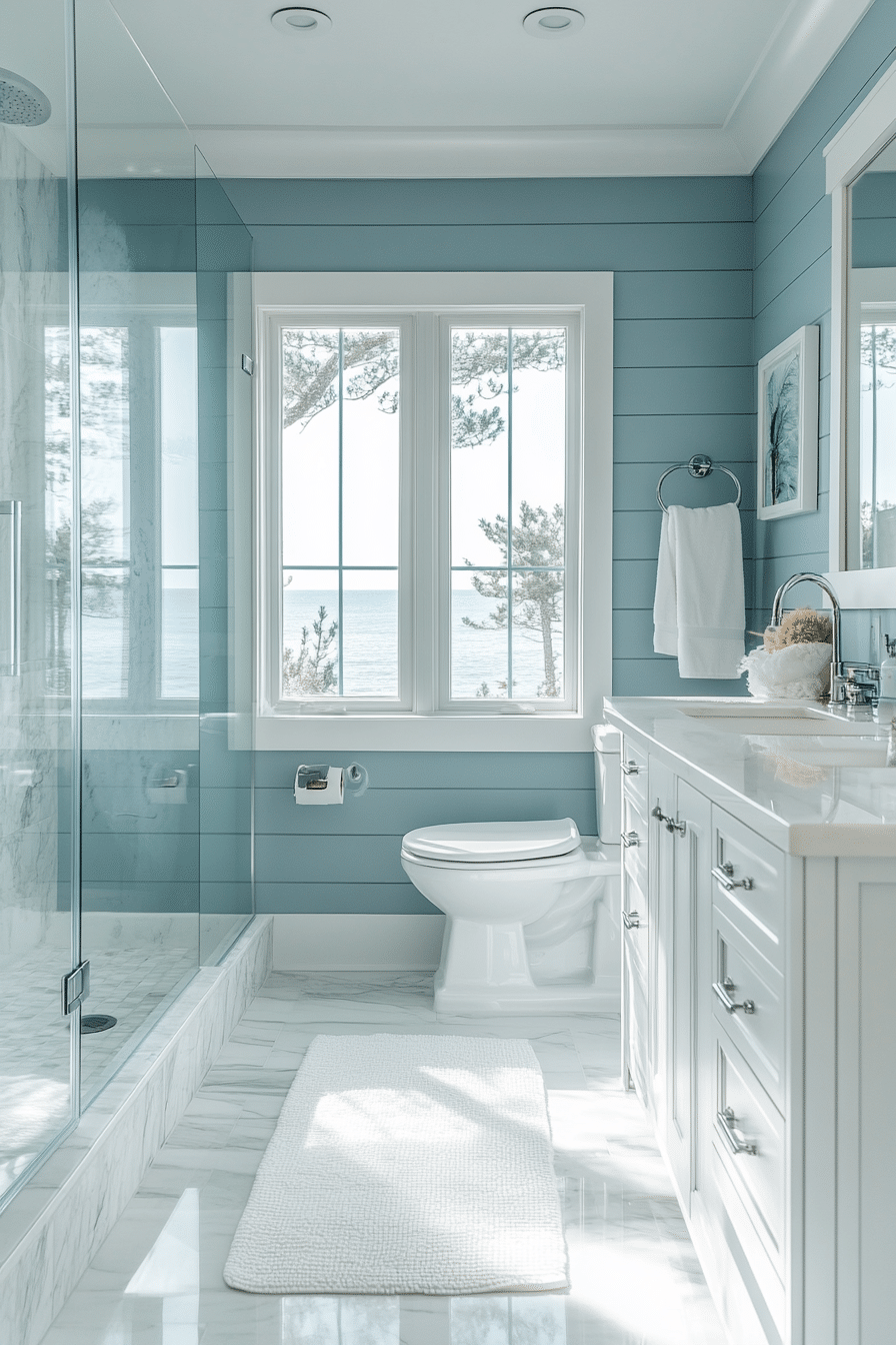 tropical bathroom