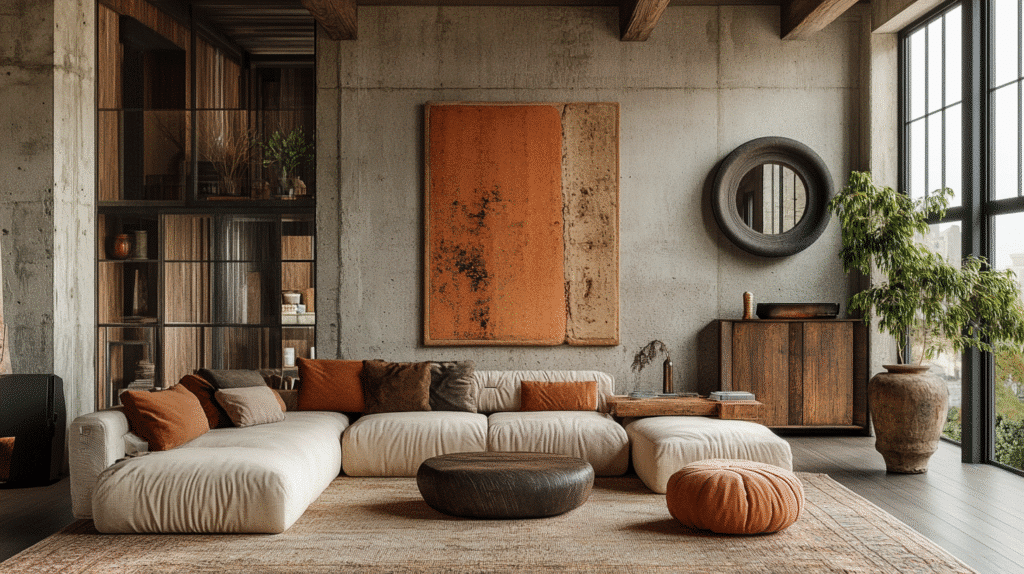 modern vintage interior