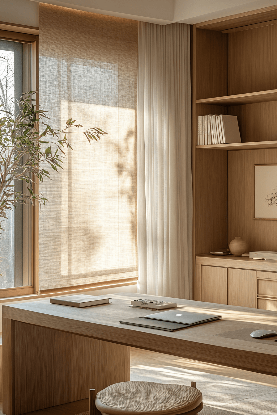 japandi home office