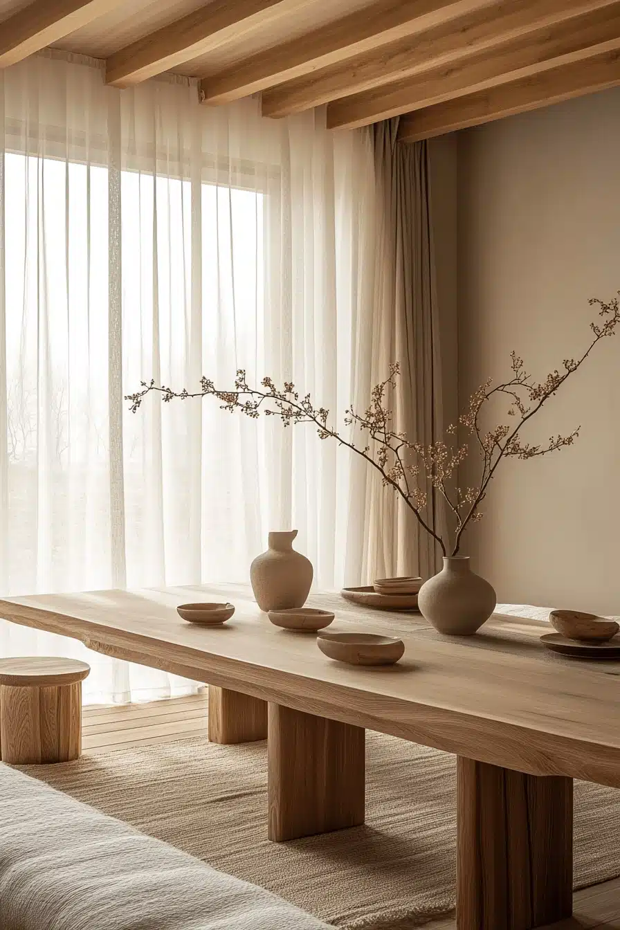 japandi dining room