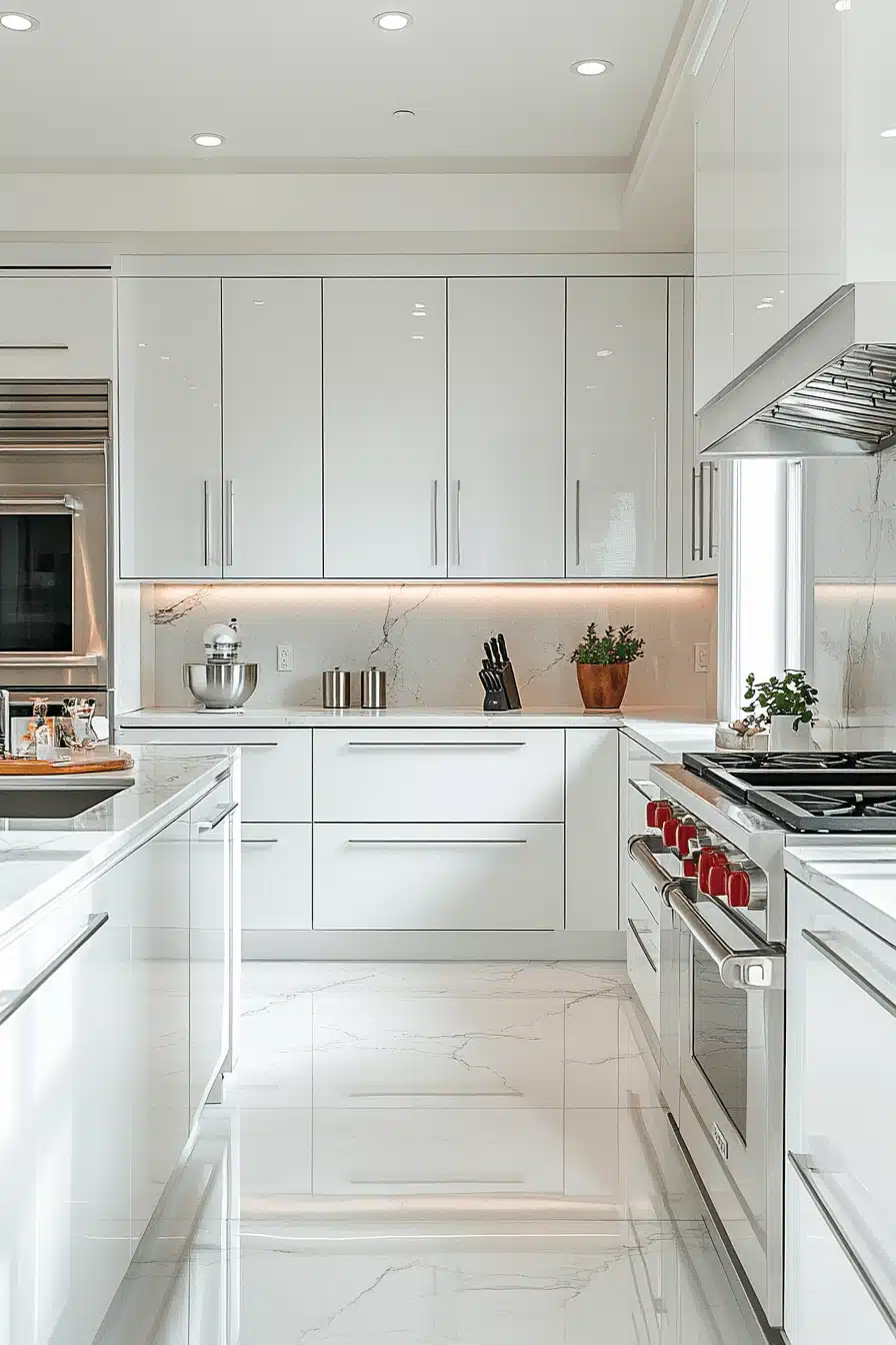 small white kitchen