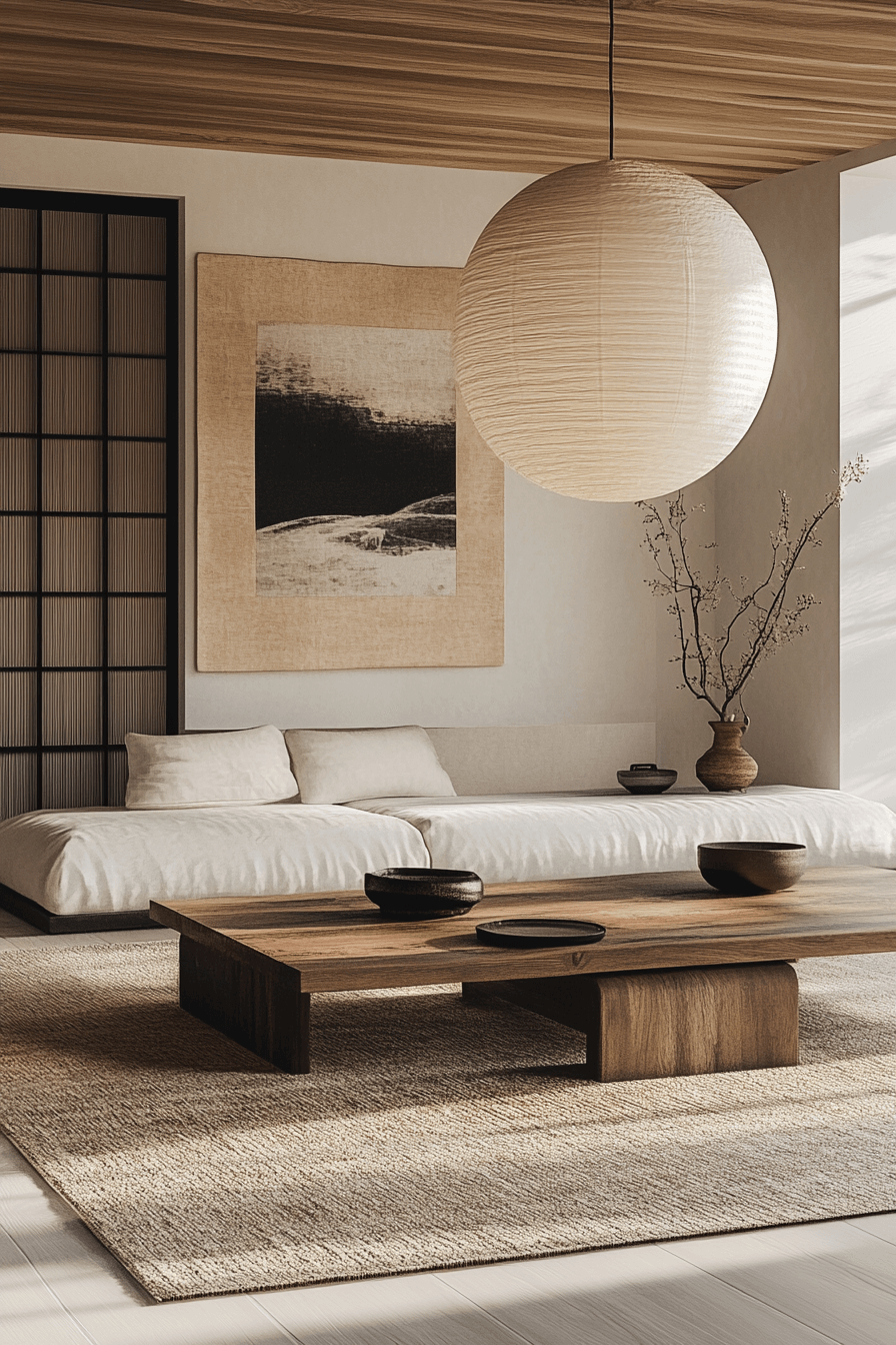 japandi living room