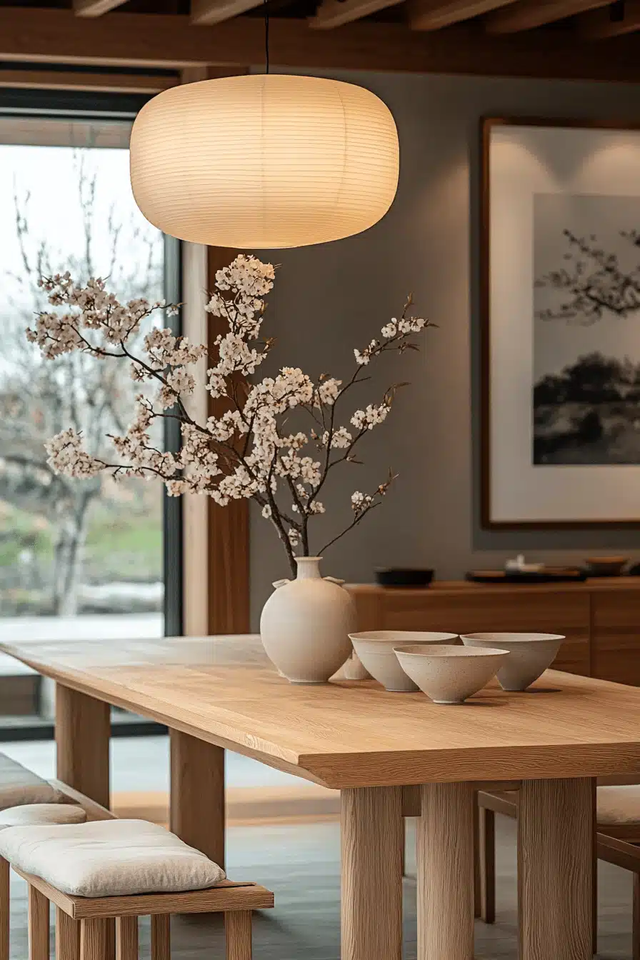 japandi dining room