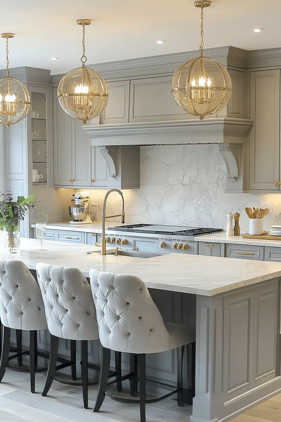 grey kitchen
