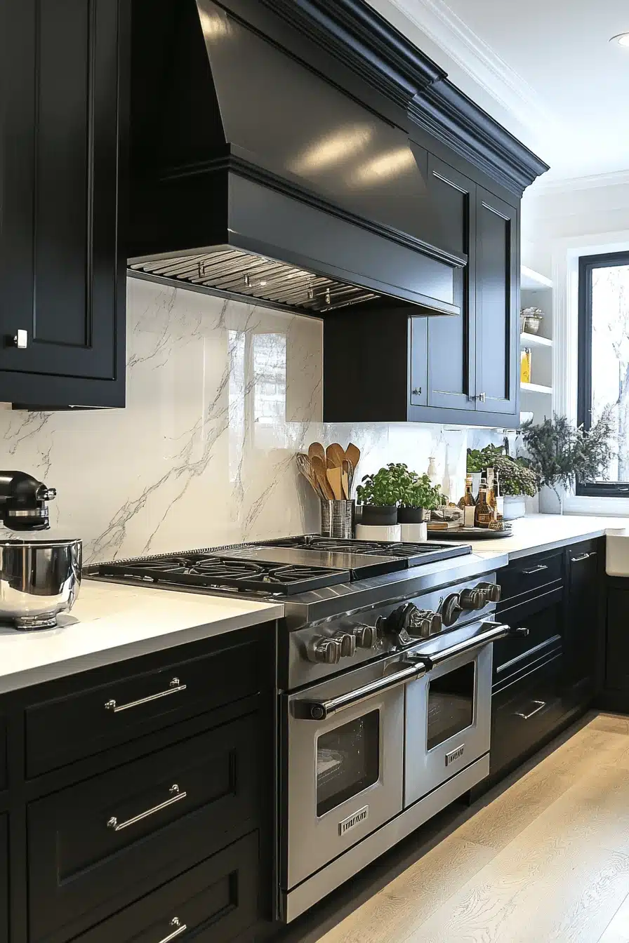 black and white kitchen ideas