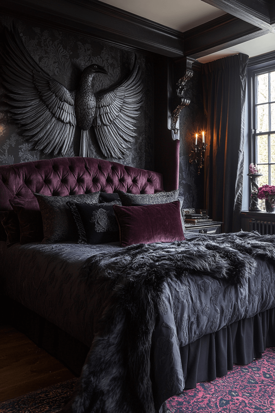 whimsigoth bedroom